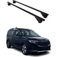 Omac Dachträger für Ford Transit Connect / Tourneo Connect III 2022-2025 75kg Schwarz