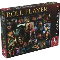 Pegasus Spiele Puzzle Motiv Roll Player, 1.000 Teile