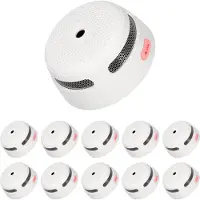 X-Sense XS01 Rauchmelder - 10 Rauchwarnmelder - 10-Jahres-Batterie - Kompaktes Design - Entspricht der europäischen Norm - Feueralarm - Rauchdetektor