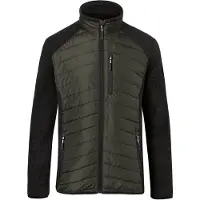 Kübler Hybridjacke oliv/dunkelgrau Gr. XXL