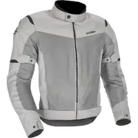 Acerbis Ramsey Vented 2.0 Mesh Hellgraue Textiljacke Größe M