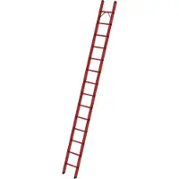 Proregal Sprossen-Anlegeleiter GFK ohne Traverse 14-Sprossen