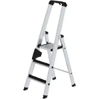MUNK Günzburger Steigtechnik MUNK Stehleiter mit clip-step 3 Stufen