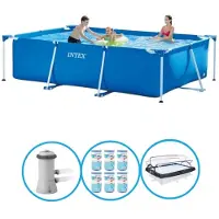 Intex Pool Rectangular Frame 300x200x75 cm - Sommerpaket