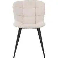 Ebuy24 Esszimmerstühle Lily Beige 2er-pack