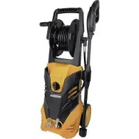 BRÜDER MANNESMANN Hochdruckreiniger, 5 m auf Trommel, 360 l/h, 2000 W, 150 bar, inkl. Flächenreiniger, Auto-Stop-System