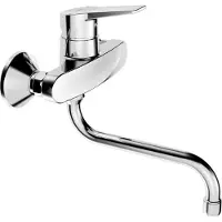 Hansa Twist Wand-Spültischmischer chrom, 1 Stk.