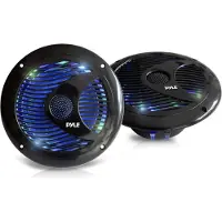 Pyle PLMR6LEB, 2-Wege, 2.0 Kanäle, Kabelgebunden, 45 - 16000 Hz, 4 Ohm, Schwarz