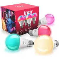 Innr Zigbee E27 LED, funktioniert mit Philips Hue*, Smart Lampe White & Color, 4-er Pack