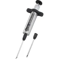 Küchenprofi Marinadenspritze SPICY BBQ, Marinadenspritze, 40 ml, Edelstahl, Silber, 81 mm, 262 mm
