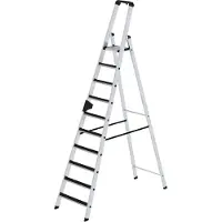 Proregal Stufen-Stehleiter einseitig begehbar mit clip-step 10 Stufen