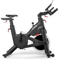 Hammer Speedbike Speed PRO – Indoor Cycle Heimtrainer mit 22 kg Schwungmasse, Tablet- & Smartphonehalterung, Bluetooth, Kinomap & Zwift kompatibel