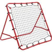 Syfax Verstellbarer Fußball Kickback Rebounder 100x100 cm