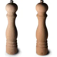 Peugeot Mühlenset 30cm Buchenholz Stahlmahlwerk Pfeffermühle Salzmühle PARIS