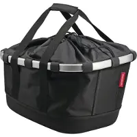 Klickfix Fahrradkorb Bikebasket GT schwarz mit UniKlip 27x42x33 cm
