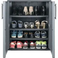 Artplast Einfacher Schuhschrank 84x68x37 Cm Durchsichtig Durchsichtig One Size