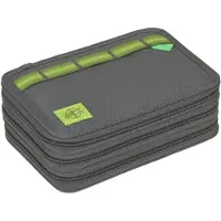 Lassig School Triple Pencil Case Unique anthracite