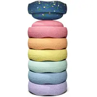 Stapelstein Mini Rainbow Spring Special, mehrfarbig