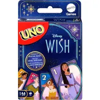 Mattel UNO Disney Grußkarten Set für Kinder, Erwachsene und Familie mit Spiel und Film inspirierter Regel