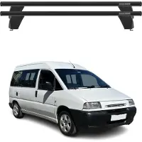 Menabo Dachträger Querträger für Peugeot Expert 1994-2006 ABE Aluminium Schwarz