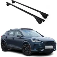 Omac Dachträger Grundtäger für Cupra Formentor 2020-2025 75kg Metall Schwarz 2 tlg