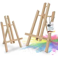 Artina Manchester 2er Set Tischstaffelei Klein aus Holz 28cm