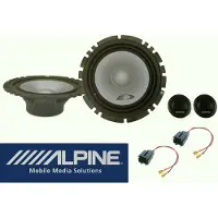DSX passend für Peugeot 307 2001-2009 CC SW Alpine 2 Wege Lautsprecher Boxen Set Tür Vorn 280 W