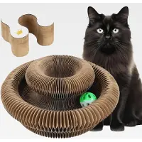 Markenlos Kratzbrett für Katzen, Organ-Kratzbrett für Kätzchen – Bereicherungswerkzeug für interaktive Übung und Dressur, für mehrere Feuerstellen, Wohnzimmer, Schlafzimmer, Innenbereich,