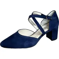 Gabor Riemchenpumps Damen 31393634323838 Blau 40 1/2 EU