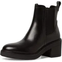 Tamaris 25011 Damen Stiefeletten - bequeme Stiefelette schwarz Elegant NEU