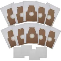 Hossi's Wholesale 10 Premium Staubsaugerbeutel kompatibel für Bosch BSG 81666 compressor technology Bionic Filter