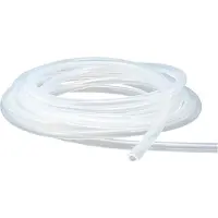 Markenlos Siliconenschlauch - Lebensmittelqualität - 50 Meter - Transparent - 5 mm ID