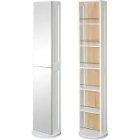 HTI Standspiegel mit Regal und Drehfunktion