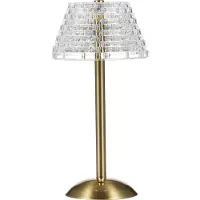 Lixada Neoglint LED-Akku-Tischlampe Wiederaufladbare Schreibtischlampe Touch-Steuerung 3 Lichtfarben Stufenlos dimmbar Nachtlicht Kristall-Metall-Nachttischlampe für