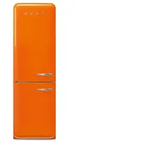 Smeg FAB32LOR6 Kühl-/Gefrierkombination Linksanschlag Orange 50s Style,
