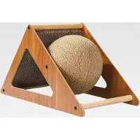 Markenlos Kratzkugel für Katzen, Spielzeug für Kratzbaum aus Holz für kleine Tiere | Indoor-Trainer, Unterhaltung, Entspannung, Heimtraining