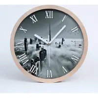 Tulup Holzuhr 30fi cm wanduhr - weiße Spitzen - beschlagen die kosmopolitische Dubai über