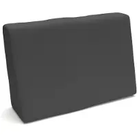 Pokar Palettenkissen Palettenauflagen mit abnehmbarem Bezug Palettensofa, Größe:Seitenkissen 60 x 40, Farbe:Anthrazit - Wasserdicht