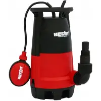 HECHT 3415 Tauchpumpe integrierter Schwimmer | 3in1 | 11000 l/h | 400 W | 6 m Förderhöhe | 7 m Tauchtiefe