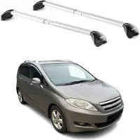 Aurilis Dachträger Grundtäger für Honda FR-V BE 2004-2009 5 tür 100kg Alu Silber 2x ABE