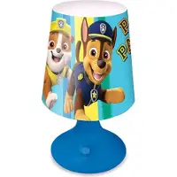 Kids Licensing Paw Patrol Chase Rubble Jungen Mini LED Nachttisch-Lampe