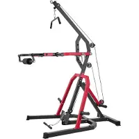 Vevor Home Gym Equipment, Leverage Gym with 2:1 Ratio LAT Low Row System, Strength Training Machine for Squats Deadlifts Bench Press Bicep Curls, Home Gym Machine, Adjustable Full Body Workout Station