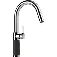 Schock Armatur SC-520 in ONYX mit Zugauslauf / CRISTALITE PLUS