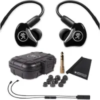Mackie In-Ear Kopfhörer MP-220 mit Bluetooth-Adapter und Tuch