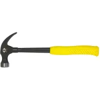 Calvin Klein T4229 08 Claw Hammer With Yellow Neon Grip 227g