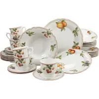 Creatable , 17032, Flora Orchard, Kombiservice 30-tlg, Porzellan