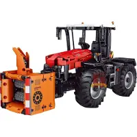 Mould King Technic Models Traktor rot 4in1 RC-App gesteuert MK-17020