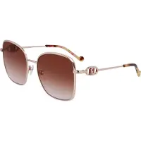 Liu jo LJ155S Rose gold 57/19/140 Damen Sonnenbrillen