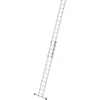 Günzburger Steigtechnik Sprossen-Schiebeleiter 2tlg. mit Standard-Traverse 2 x 13 Sprossen - 011613