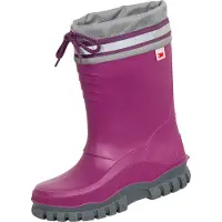 Saliha Arktis Kinderwinterstiefel viola/grau Gr. 22/23
